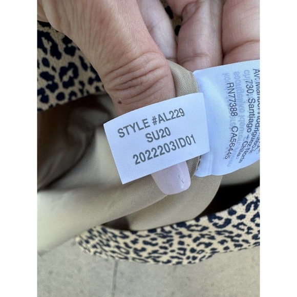 J Crew Leopard Print Sheath Dress Womens Career Work Party Day To Night Sz 4 - Picture 9 of 13